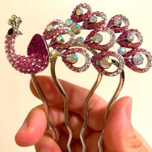 🔥🌟HOST PICK 🌟🔥 Peacock Hair Accessory